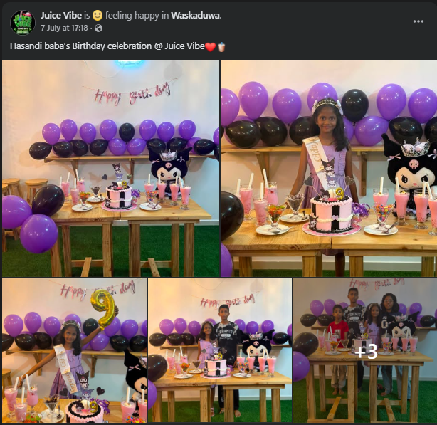 Celebration at Juice Vibe